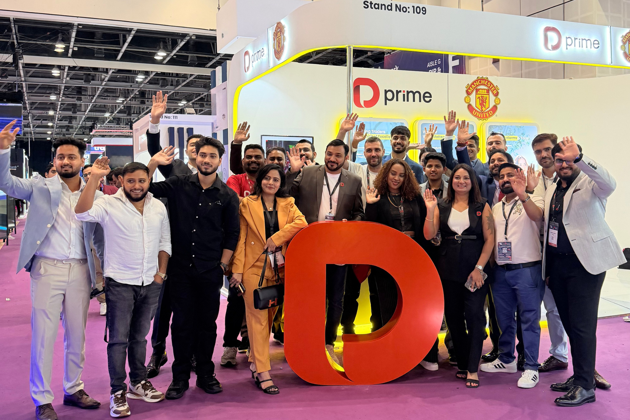 D Prime تختتم مشاركتها الناجحة في معرض الفوركس دبي 2025