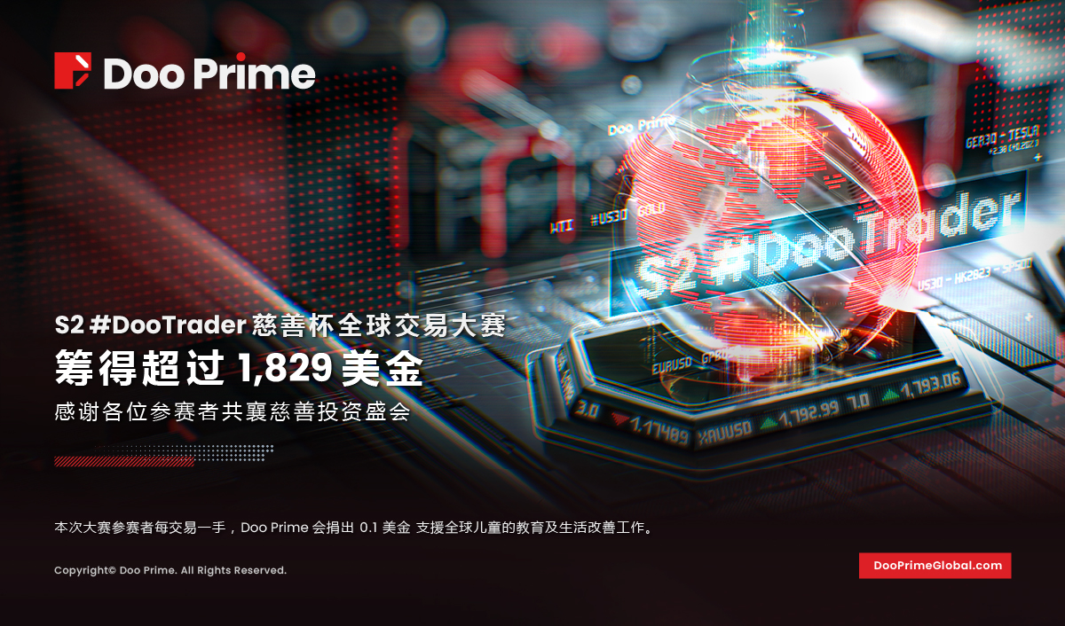 总冠军光荣加冕!S2 #DooTrader 慈善杯 全球交易大赛圆满收官